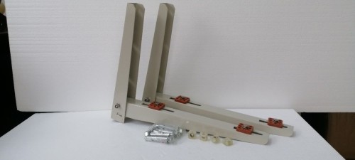 Heavy-Duty Air Conditioner Bracket with Adjustable Width